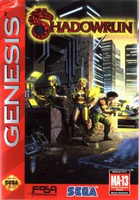 Genesis - Shadowrun Box Art Front