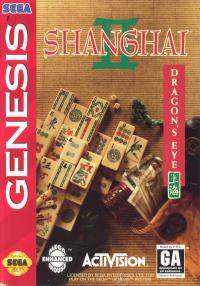 Genesis - Shanghai II Dragon's Eye Box Art Front