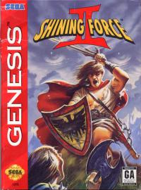 Genesis - Shining Force II Box Art Front