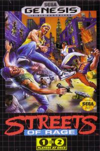 Genesis - Streets of Rage Box Art Front
