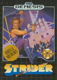 Genesis - Strider Box Art Front