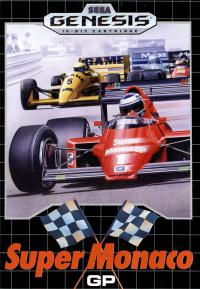 Genesis - Super Monaco GP Box Art Front