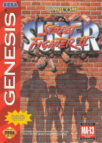 Genesis - Super Street Fighter II Box Art Front