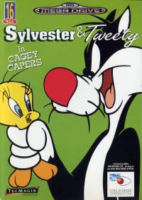 Genesis - Sylvester and Tweety in Cagey Capers Box Art Front