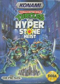 Genesis - Teenage Mutant Ninja Turtles The Hyperstone Heist Box Art Front