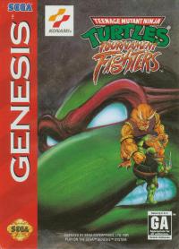 Genesis - Teenage Mutant Ninja Turtles Tournament Fighters Box Art Front