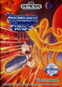 Genesis - Thunder Force III Box Art Front