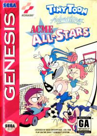 Genesis - Tiny Toon Adventures ACME All Stars Box Art Front