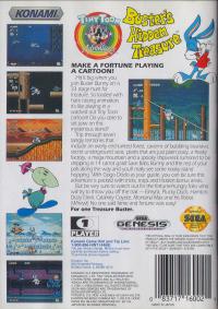 Genesis - Tiny Toon Adventures Buster's Hidden Treasure Box Art Back