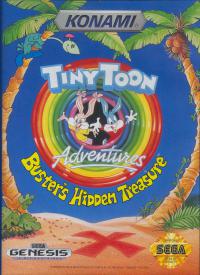 Genesis - Tiny Toon Adventures Buster's Hidden Treasure Box Art Front