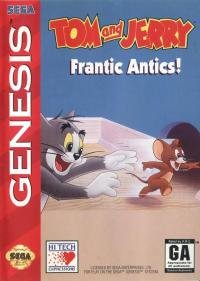 Genesis - Tom and Jerry Frantic Antics! Box Art Front