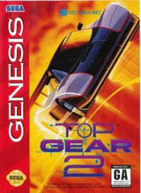 Genesis - Top Gear 2 Box Art Front