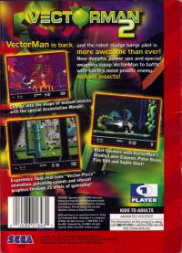Genesis - Vectorman 2 Box Art Back