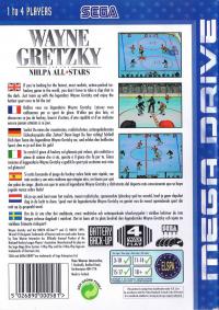 Genesis - Wayne Gretzky and the NHLPA All Stars Box Art Back