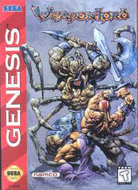 Genesis - Weaponlord Box Art Front