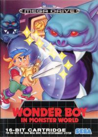 Genesis - Wonder Boy in Monster World Box Art Front