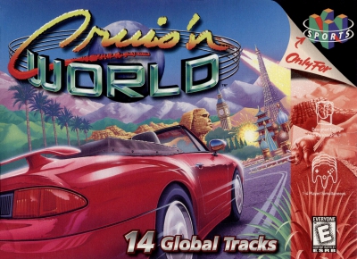 N64 - Cruis'n World Box Art Front