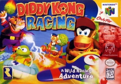 N64 - Diddy Kong Racing Box Art Front
