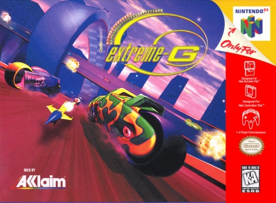 N64 - Extreme G Box Art Front