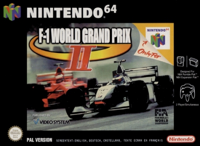 N64 - F 1 World Grand Prix II Box Art Front