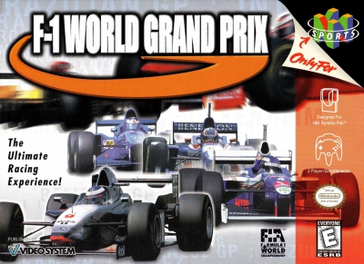 N64 - F 1 World Grand Prix Box Art Front