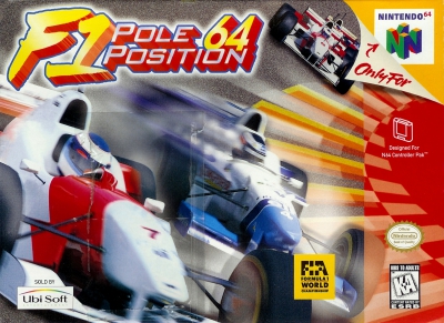 N64 - F1 Pole Position 64 Box Art Front