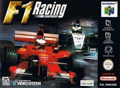N64 - F1 Racing Championship Box Art Front