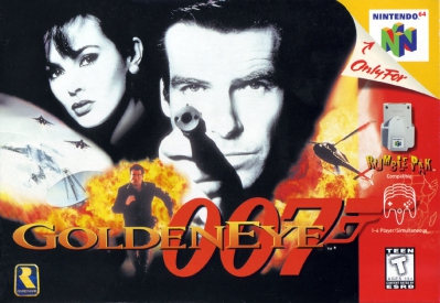 N64 - GoldenEye 007 Box Art Front
