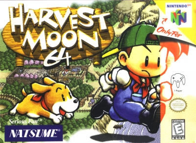 N64 - Harvest Moon 64 Box Art Front
