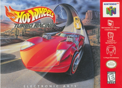 N64 - Hot Wheels Turbo Racing Box Art Front