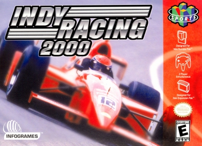 N64 - Indy Racing 2000 Box Art Front