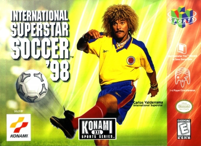 N64 - International Superstar Soccer '98 Box Art Front