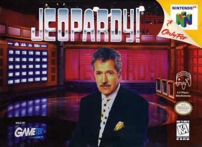 N64 - Jeopardy Box Art Front