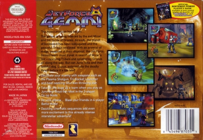 N64 - Jet Force Gemini Box Art Back