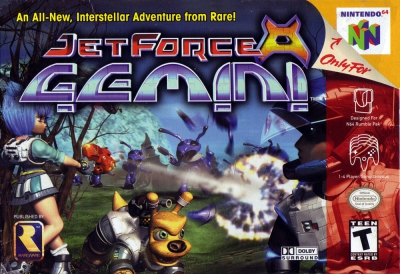 N64 - Jet Force Gemini Box Art Front