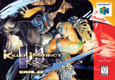 N64 - Killer Instinct Gold Box Art Front