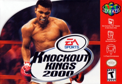 N64 - Knockout Kings 2000 Box Art Front