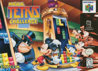 N64 - Magical Tetris Challenge Box Art Front