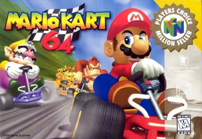 N64 - Mario Kart 64 Box Art Front