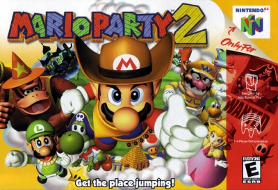 N64 - Mario Party 2 Box Art Front