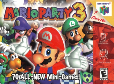 N64 - Mario Party 3 Box Art Front