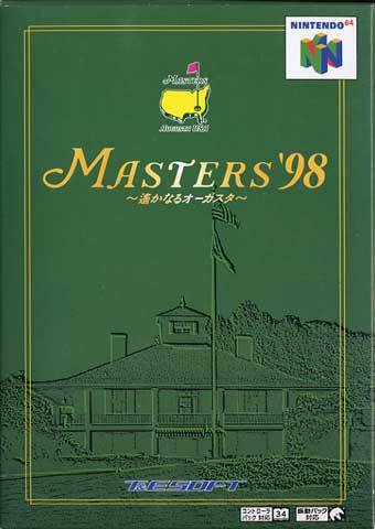 N64 - Masters '98 Harukanaru Augusta Box Art Front