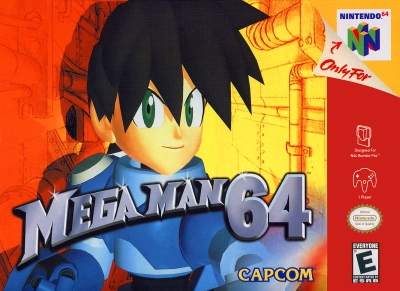 N64 - Mega Man 64 Box Art Front