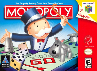N64 - Monopoly Box Art Front