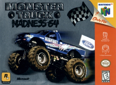 N64 - Monster Truck Madness 64 Box Art Front