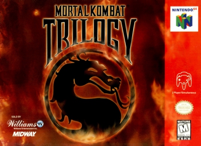 N64 - Mortal Kombat Trilogy Box Art Front