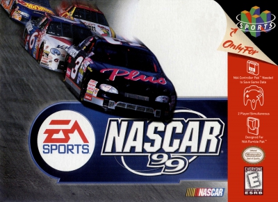 N64 - NASCAR 99 Box Art Front