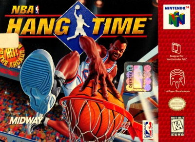 N64 - NBA Hangtime Box Art Front
