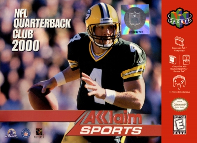 N64 - NFL Quarterback Club 2000 Box Art Front