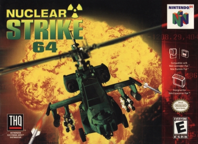 N64 - Nuclear Strike 64 Box Art Front